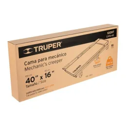  Cama de Taller 40", Cuerpo Acolchonado, Llantas TPE Giro 360 Grados, CATA-40 10097 Truper 179.661017 Cama de Taller 40", Cuerpo