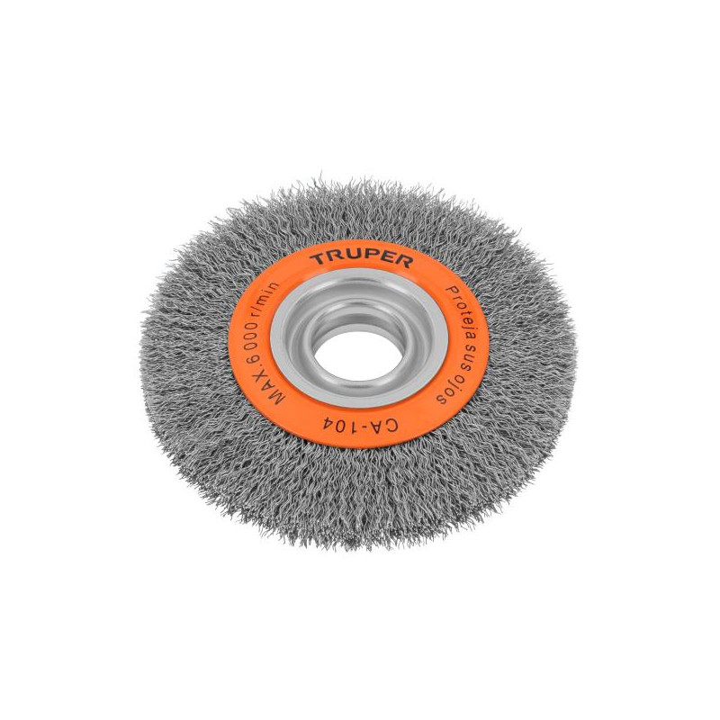  Cardas Circulares 6" Ondulado Truper 11520  21.186441 Cardas Circulares 6" x3/4" Ondulado Truper 11520

Alambres ondulados de a