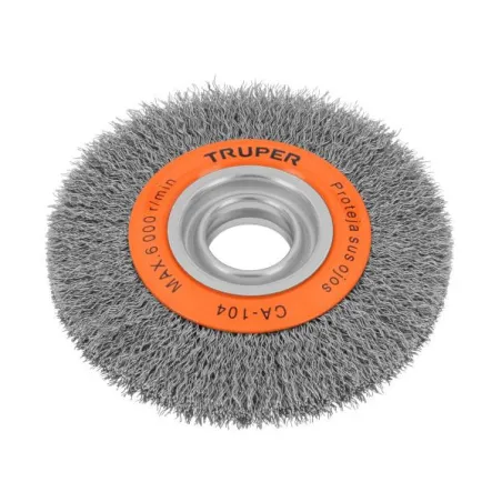  Cardas Circulares 6" Ondulado Truper 11520  21.186441 Cardas Circulares 6" x3/4" Ondulado Truper 11520

Alambres ondulados de a