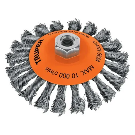  Cardas Conicas 5" Trenzado M14 Truper 14189 13.559322 Cardas Conicas 5" Trenzado M14 Truper 14189

Fabricadas de acero al carbo