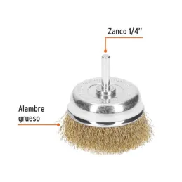  Cardas Copa 2 3/4" Grueso Z1/4" Truper 11572 7.288136 Cardas Copa 2 3/4" Grueso Z1/4" Truper 11572

Fabricada en acero latonado