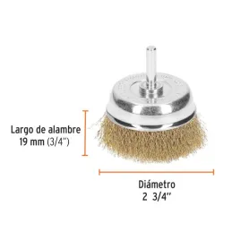  Cardas Copa 2 3/4" Grueso Z1/4" Truper 11572 7.288136 Cardas Copa 2 3/4" Grueso Z1/4" Truper 11572

Fabricada en acero latonado