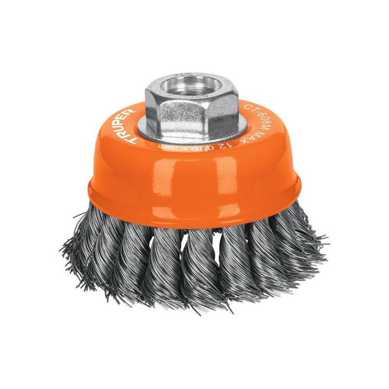  Cardas Copa 3" Trenzado Fino M14, Truper 14184 13.559322 Cardas Copa 3" Trenzado Fino M14, Truper 14184

Fabricada en acero al 