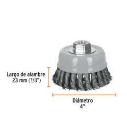  Cardas Copa 4" Trenzado Fino MultiRosca Truper 100852 21.186441 Cardas Copa 4" Trenzado Fino MultiRosca Truper 100852

Fabricad