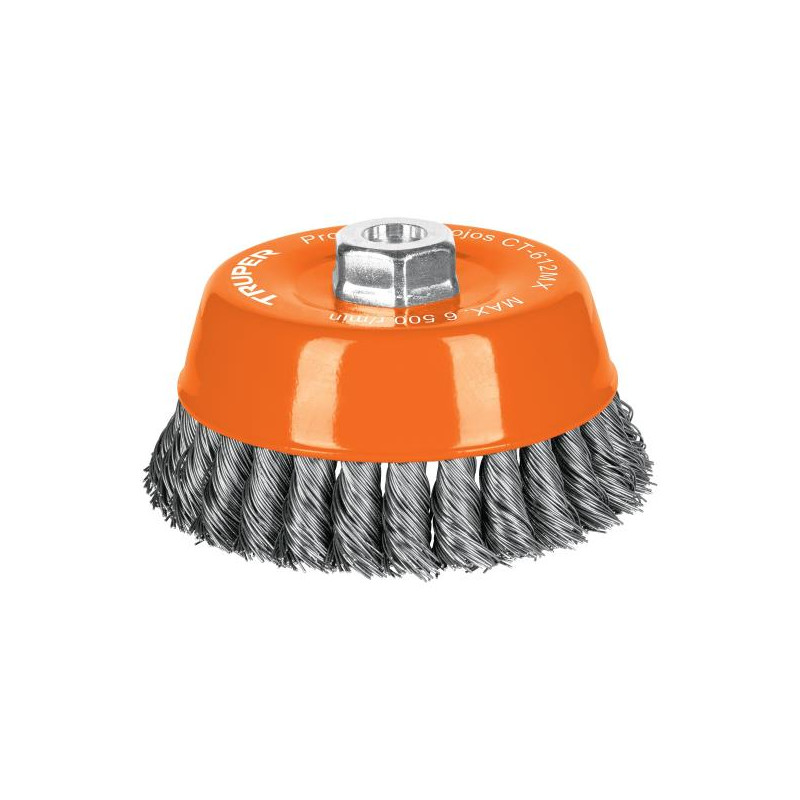  Cardas Copa 5" Trenzado Grueso M14 Truper 11543  27.118644 Cardas Copa 5" Trenzado Grueso M14 Truper 11543 

Fabricada de acero