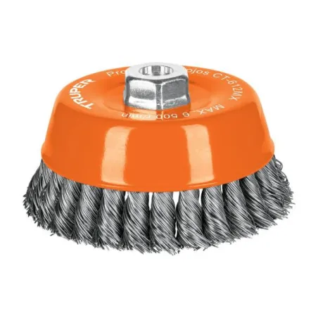  Cardas Copa 5" Trenzado Grueso M14 Truper 11543  27.118644 Cardas Copa 5" Trenzado Grueso M14 Truper 11543 

Fabricada de acero