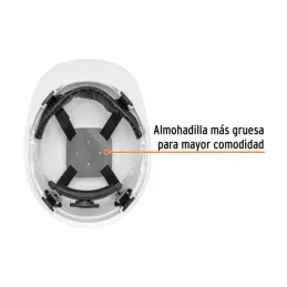  Casco de Seguridad Blanco AjusteRatchet 2200V Truper 10370 17.79661 Casco de Seguridad Blanco Tipo I Clase E, Truper 10370

Fab