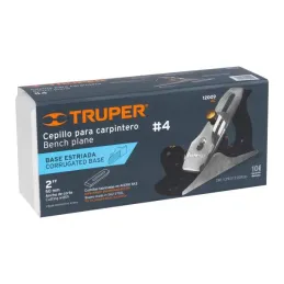  Cepillo para Carpintero Estriado Ancho de Corte 2", en Hierro Ductil, incluye 2 Cuchillas, 4C 12009 Truper 116.101695 Cepillo p