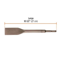  Cinceles SDS Plus Cincel Azulejo 1-1/2" x27cm AC para RotoMartillos, Truper 13925 16.949153 Cincel para Azulejo SDS Plus 1-1/2"