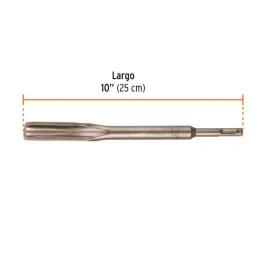  Cinceles SDS Plus Cincel Hueco Para Acanalado 3/4" x25cm AC para RotoMartillos, Truper 13927 15.423729 Cincel Hueco para Acanal