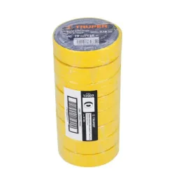 Cintas Aislantes 19mm x18m Amarillo acrilico E0.18mm Flexible Encogible Truper 12503 2.20339 Cinta Aislante Amarilla 19 mm x 18 Cintas Aislantes 19mm x18m Amarillo acrilico E0.18mm Flexible Encogible Truper 12503 2.20339 Cinta Aislante Amarilla 19 mm x 18