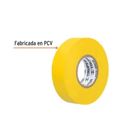 Cintas Aislantes 19mm x18m Amarillo acrilico E0.18mm Flexible Encogible Truper 12503 2.20339 Cinta Aislante Amarilla 19 mm x 18 Cintas Aislantes 19mm x18m Amarillo acrilico E0.18mm Flexible Encogible Truper 12503 2.20339 Cinta Aislante Amarilla 19 mm x 18