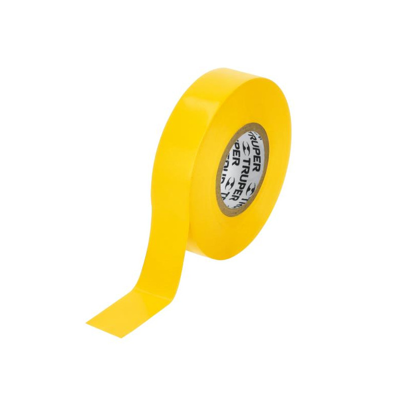Cintas Aislantes 19mm x18m Amarillo acrilico E0.18mm Flexible Encogible Truper 12503 2.20339 Cinta Aislante Amarilla 19 mm x 18 Cintas Aislantes 19mm x18m Amarillo acrilico E0.18mm Flexible Encogible Truper 12503 2.20339 Cinta Aislante Amarilla 19 mm x 18