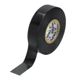  Cintas Aislantes 19mm x18m Negro acrilico E0.18mm Flexible Encogible Truper 12500 2.20339 Cinta Aislante Negro 19 mm x 18 m, Tr