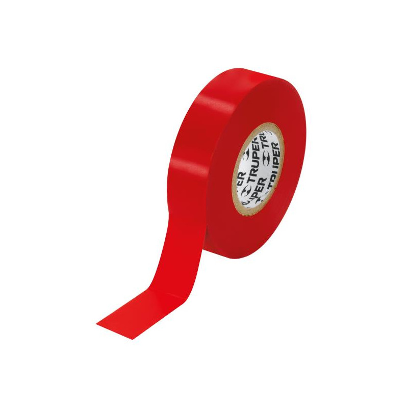 Cintas Aislantes 19mm x18m Rojo Acrilico E0.18mm Flexible Encogible Truper 12504 2.20339 Cinta Aislante Roja 19 mm x 18 m, Trup Cintas Aislantes 19mm x18m Rojo Acrilico E0.18mm Flexible Encogible Truper 12504 2.20339 Cinta Aislante Roja 19 mm x 18 m, Trup