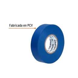Cintas Aislantes 19mm x18m Azul acrilico E0.18mm Flexible Encogible Truper 12505 2.20339 Cinta Aislante Azul 19 mm x 18 m, Trup Cintas Aislantes 19mm x18m Azul acrilico E0.18mm Flexible Encogible Truper 12505 2.20339 Cinta Aislante Azul 19 mm x 18 m, Trup