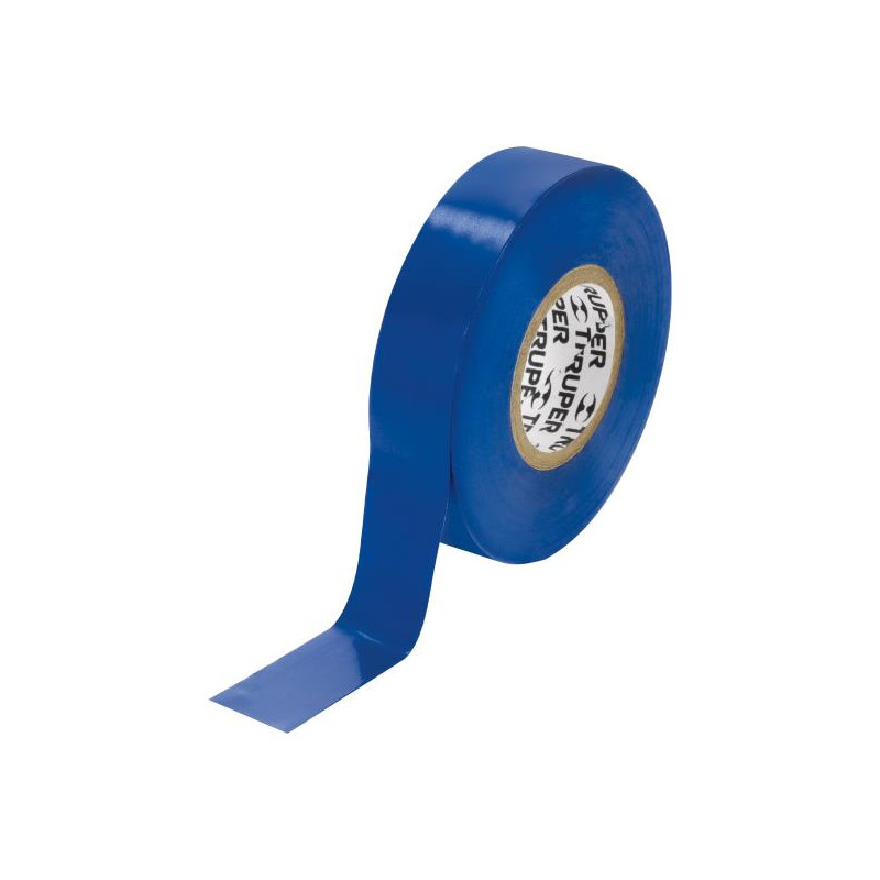 Cintas Aislantes 19mm x18m Azul acrilico E0.18mm Flexible Encogible Truper 12505 2.20339 Cinta Aislante Azul 19 mm x 18 m, Trup Cintas Aislantes 19mm x18m Azul acrilico E0.18mm Flexible Encogible Truper 12505 2.20339 Cinta Aislante Azul 19 mm x 18 m, Trup