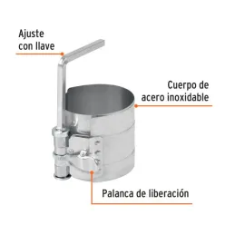  Compresor para Anillos de Piston, para Gasolina, Apertura Min 54mm Max 127mm Altura 76mm, CO-AN-PI 14536 Truper 30.508475 Compr