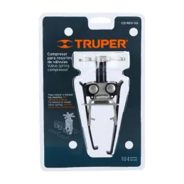  Compresor para Resortes de Valvulas con Cabeza, Ideal para quitar y colocar, CO-RES-VA 14524 Truper 70.338983 Compresor para Re