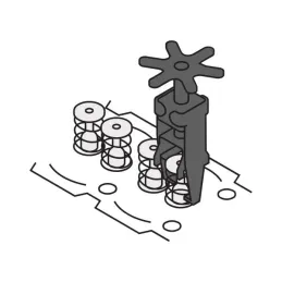  Compresor para Resortes de Valvulas con Cabeza, Ideal para quitar y colocar, CO-RES-VA 14524 Truper 70.338983 Compresor para Re