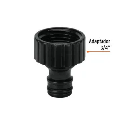  Conector Adaptador Sistema Click de Conexion Rapida Roscada Hembra 3/4", CLICK-F 12727 Truper 1.440678 Conector Rapido Hembra S