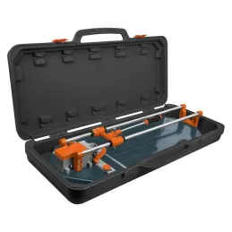  Cortador de Mayolica con Rodaje Corte 75cm, Riel de Acero Solido, Mango Ergonomico, CAZ-75X2 15827 Truper 527.118644 Cortadora 