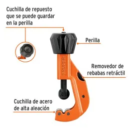 Cortador de Tubo de Cobre Apertura 1 1/4", Incluye Cuchilla de Repuesto, COTA-32 12856 Truper 29.661017 Cortador de Tubo de Cob Cortador de Tubo de Cobre Apertura 1 1/4", Incluye Cuchilla de Repuesto, COTA-32 12856 Truper 29.661017 Cortador de Tubo de Cob
