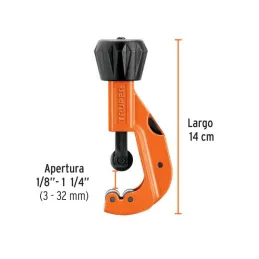 Cortador de Tubo de Cobre Apertura 1 1/4", Incluye Cuchilla de Repuesto, COTA-32 12856 Truper 29.661017 Cortador de Tubo de Cob Cortador de Tubo de Cobre Apertura 1 1/4", Incluye Cuchilla de Repuesto, COTA-32 12856 Truper 29.661017 Cortador de Tubo de Cob
