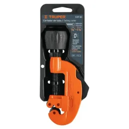  Cortador de Tubo de Cobre Apertura 1 1/8", Incluye Cuchilla de Repuesto, COTA-30E 12853 Truper 27.118644 Cortador de Tubo de Co