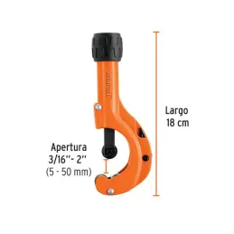 Cortador de Tubo de Cobre Apertura 2", Incluye Cuchilla de Repuesto, COTA-50 12859 Truper 41.525424 Cortador de Tubo de Cobre 3 Cortador de Tubo de Cobre Apertura 2", Incluye Cuchilla de Repuesto, COTA-50 12859 Truper 41.525424 Cortador de Tubo de Cobre 3