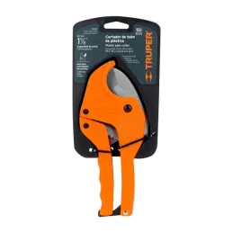  Cortador de Tubo PVC Profesional Corte 1 5/8", Cuerpo de Aluminio, cuchilla de Acero Inoxidable, COT-PVC 12860 Truper 17.79661 