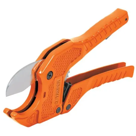  Cortador de Tubo PVC Profesional Corte 1 5/8", Cuerpo de Aluminio, cuchilla de Acero Inoxidable, COT-PVC 12860 Truper 17.79661 
