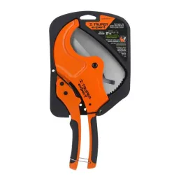  Cortador de Tubo PVC Profesional Corte 2 1/2", Cuerpo de Aluminio, cuchilla de Acero Inoxidable, COT-PVC-X 12867 Truper 53.3898