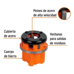  Dado para Tarraja 1/2" Cuerda 14 NPT Compatible con TA-850 TA851, D-850-1/2 13074 Truper 30.508475 Dado Tarraja para Tubo 1/2" 