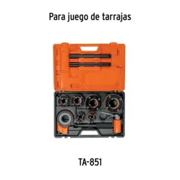  Dado para Tarraja 2" Cuerda 11 1/2NPT Compatible con TA851, D-850-2 13084 Truper 79.661017 Dado Tarraja para Tubo 2" Compatible