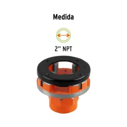  Dado para Tarraja 2" Cuerda 11 1/2NPT Compatible con TA851, D-850-2 13084 Truper 79.661017 Dado Tarraja para Tubo 2" Compatible