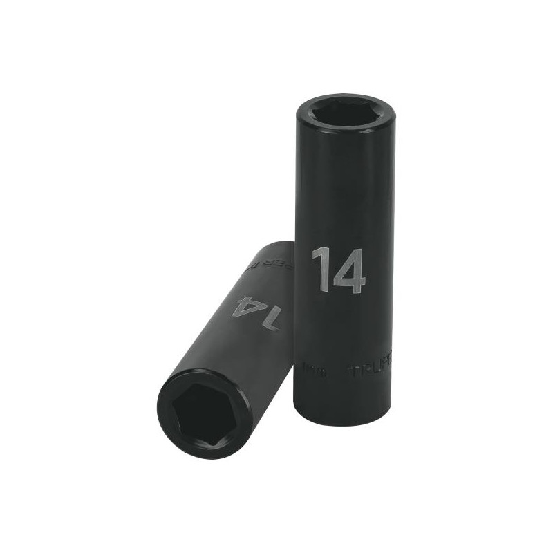  Dados 14mm E1/2 Impacto Tubulares Hexagonales CrMolibdeno, Truper 12426 10.762712 Dados Largo Impacto 14mm Hexagonales Encastre