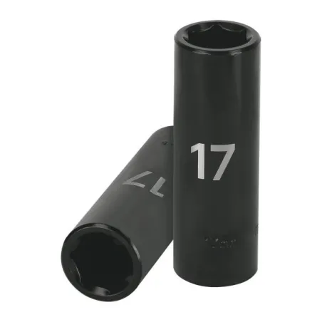  Dados 17mm E1/2 Impacto Tubulares Hexagonales CrMolibdeno, Truper 12429 11.186441 Dados Largo Impacto 17mm Hexagonales Encastre