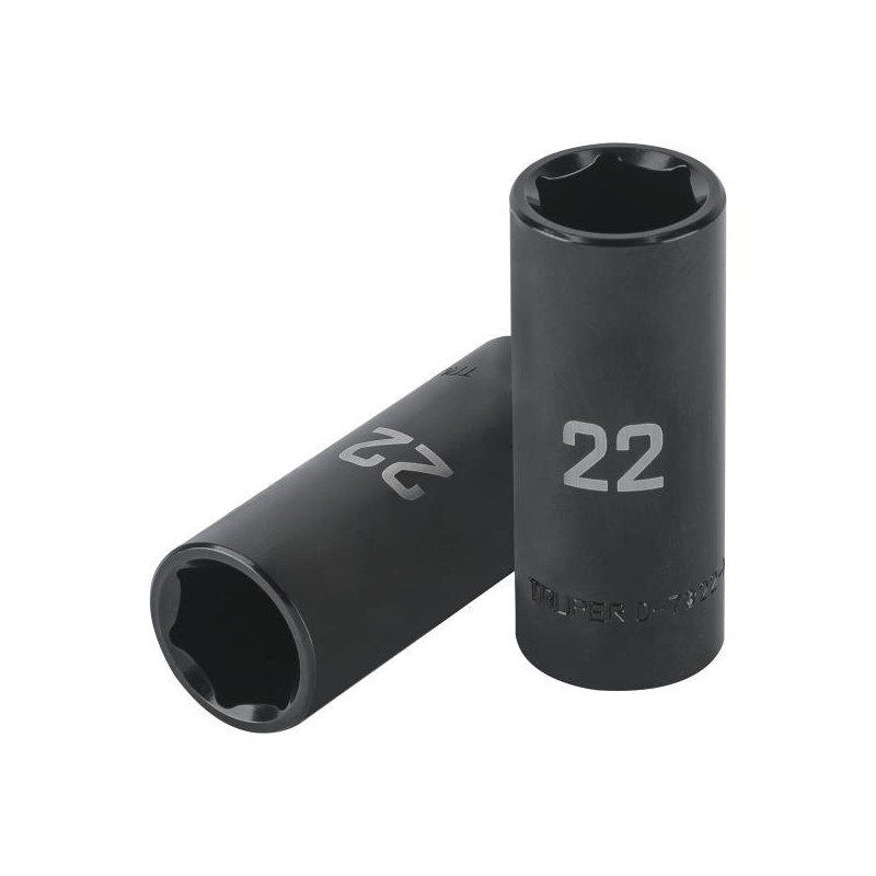  Dados 22mm E1/2 Impacto Tubulares Hexagonales CrMolibdeno, Truper 100921 13.983051 Dados Largo Impacto 22mm Hexagonales Encastr