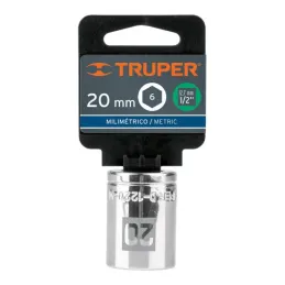  Dados 20mm E1/2 Hexagonales CrVanadio, Truper 13270 5.169492 Dados 20mm Hexagonales Encastre 1/2", Truper 13270

Fabricado en a