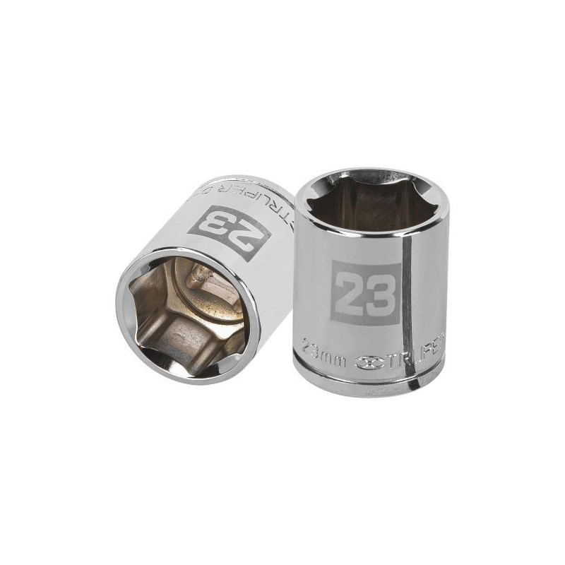  Dados 23mm E1/2 Hexagonales CrVanadio, Truper 13273 6.355932 Dados 23mm Hexagonales Encastre 1/2", Truper 13273

Fabricado en a
