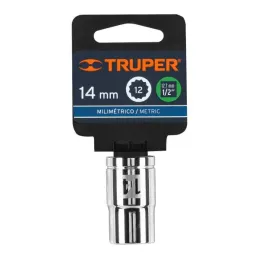  Dados 14mm E1/2 Poligonales CrVanadio, Truper 13528 4.067797 Dados 14mm E1/2 Poligonales CrVanadio, Truper 13528

Fabricado en 