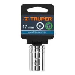  Dados 17mm E1/2 Poligonales CrVanadio, Truper 13531 4.491525 Dados 17mm E1/2 Poligonales CrVanadio, Truper 13531

Fabricado en 