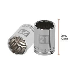  Dados 21mm E1/2 Poligonales CrVanadio, Truper 13535 5.169492 Dados 21mm E1/2 Poligonales CrVanadio, Truper 13535

Fabricado en 