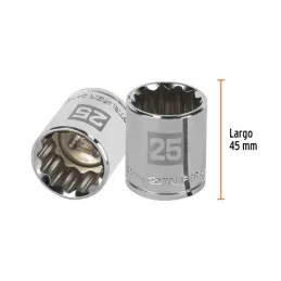 Dados 25mm E1/2 Poligonales CrVanadio, Truper 13539 7.288136 Dados 25mm E1/2 Poligonales CrVanadio, Truper 13539
Fabricado en Dados 25mm E1/2 Poligonales CrVanadio, Truper 13539 7.288136 Dados 25mm E1/2 Poligonales CrVanadio, Truper 13539
Fabricado en