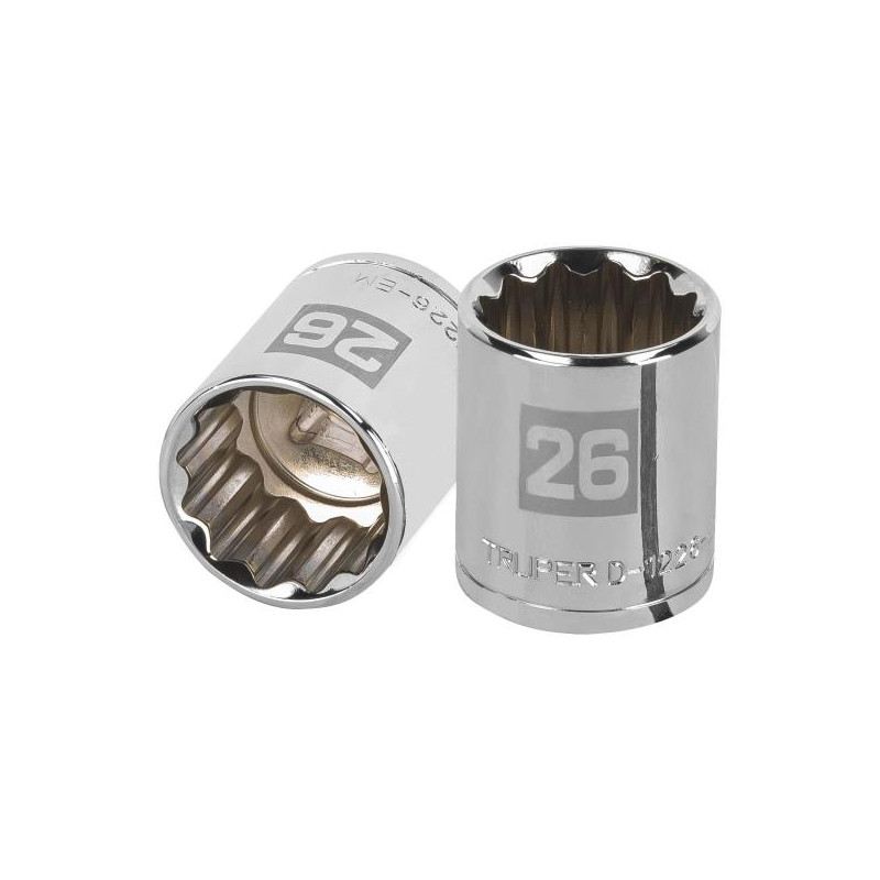  Dados 26mm E1/2 Poligonales CrVanadio, Truper 13540 7.79661 Dados 26mm E1/2 Poligonales CrVanadio, Truper 13540



Fabricado en