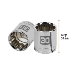  Dados 30mm E1/2 Poligonales CrVanadio, Truper 13544 10.254237 Dados 30mm E1/2 Poligonales CrVanadio, Truper 13544

Fabricado en