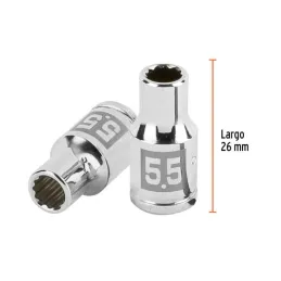  Dados 5.5mm E1/4 Poligonales CrVanadio, Truper 100975 2.79661 Dados 5.5mm E1/4 Poligonales CrVanadio, Truper 100975

Fabricado 