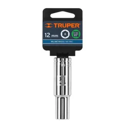  Dados 12mm E1/2 Tubulares Hexagonales CrVanadio, Truper 13352 7.033898 Dados 12mm E1/2 Tubulares Hexagonales CrVanadio, Truper 