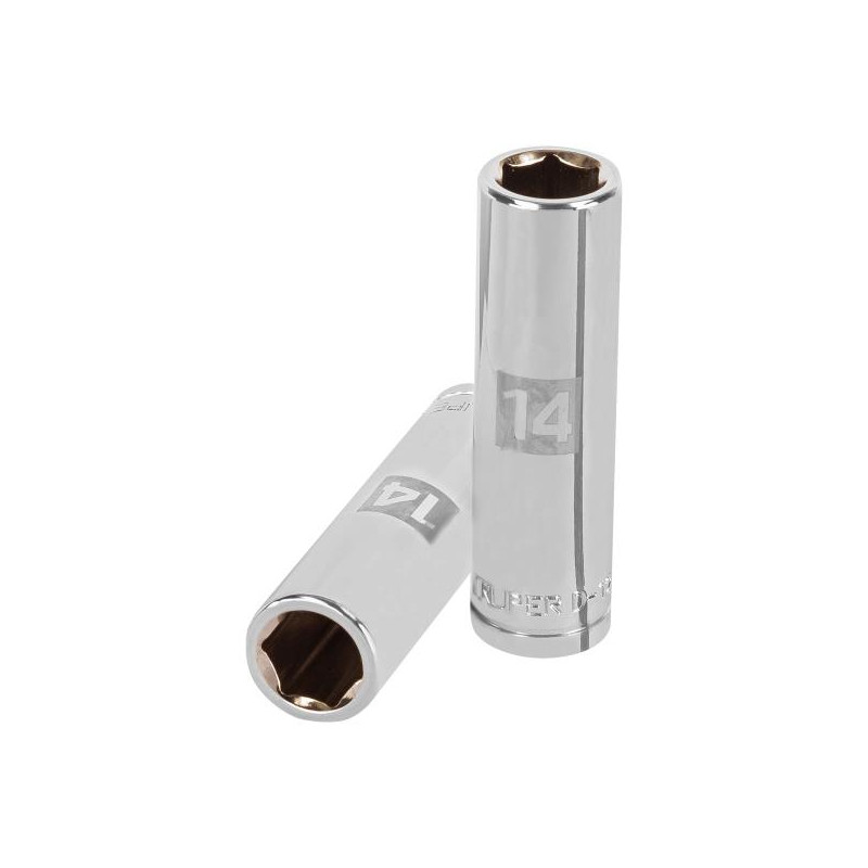  Dados 14mm E1/2 Tubulares Hexagonales CrVanadio, Truper 13354 7.033898 Dados 14mm E1/2 Tubulares Hexagonales CrVanadio, Truper 